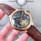 High Quality Cartier Ballon Bleu Tourbillon Watches Rose Gold Brown Leather Band (2)_th.jpg